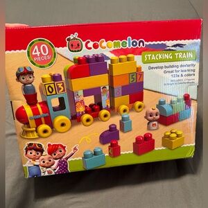 NWT Cocomelon stacking train